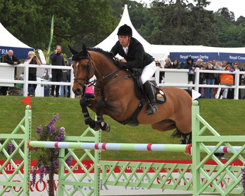 Robert Whitaker and Catwalk in the spotlight at Bolesworth Robert Whitaker and Catwalk in the spotlight at Bolesworth